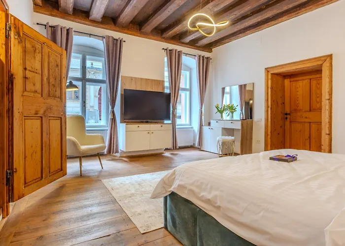 公寓 Honterus I By Kronstay 布拉索夫